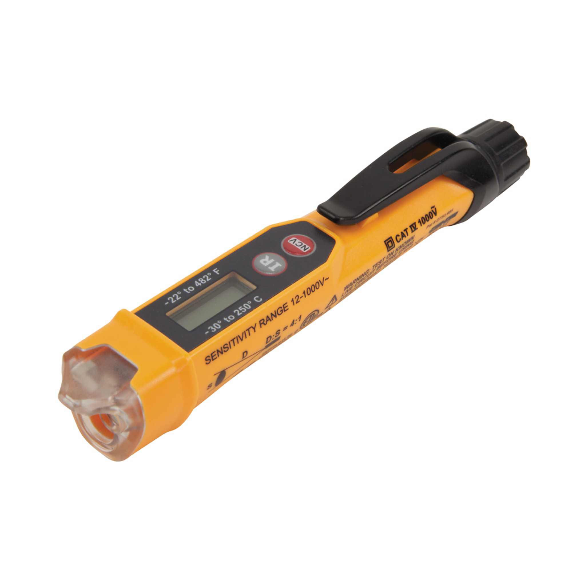 Klein Tools Non-Contact Volt Tester with Thermometer, Model# NCVT-4IR